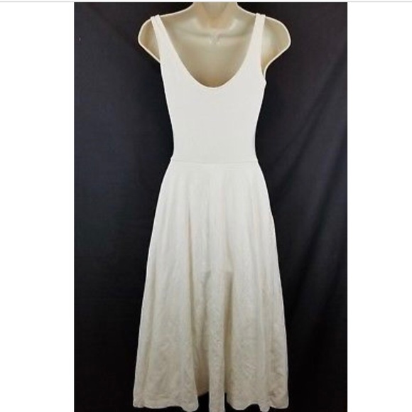 leith stretch knit midi dress